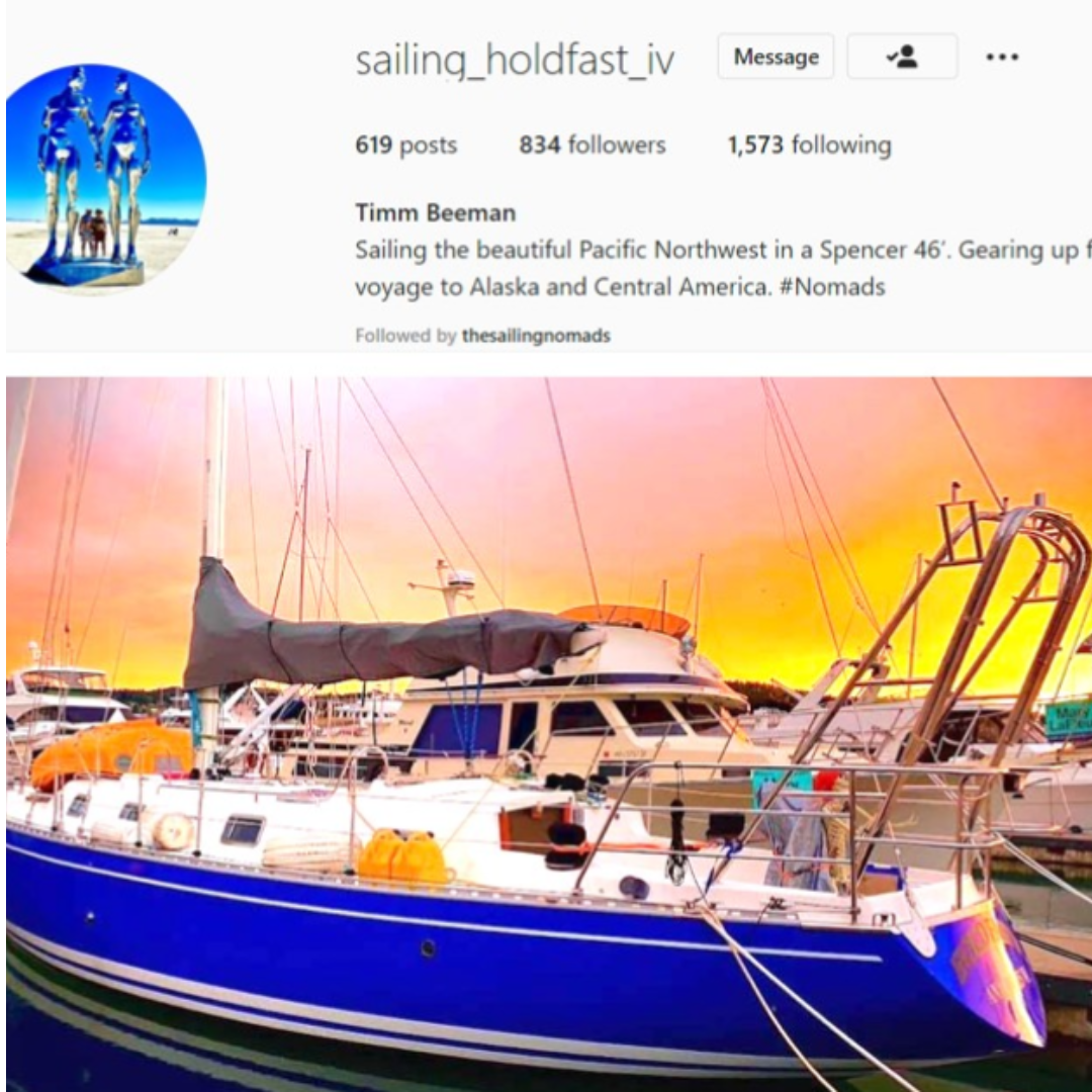 Sailing_Holdfast_iv Installs Our BILGE-B-DRY Dry Bilge System