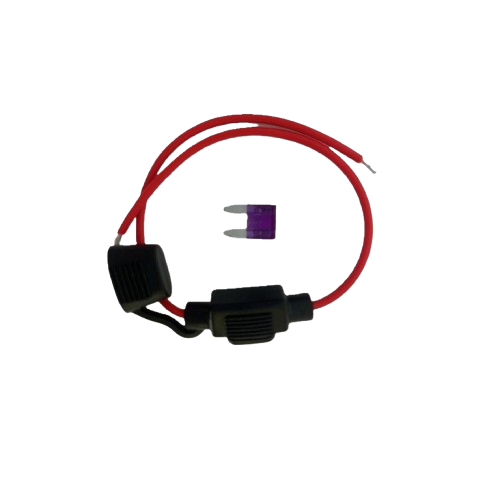 Inline Fuse Holder w/ included 3-Amp Blade Fuse image 0